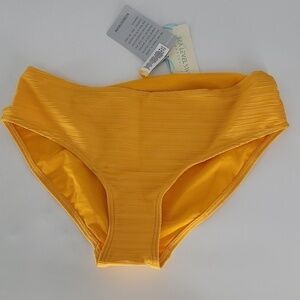 SEA level swim casablanca mid bikini bottom sunflower size 6